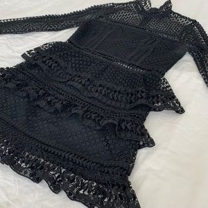 Romeo & Juliet Couture Tiered Lace Dress